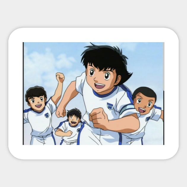 Captain tsubasa Sticker by Carlitozway